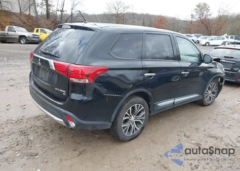 2016 Mitsubishi Outlander Se from USA, damaged, VIN JA4AZ3A36GZ004655